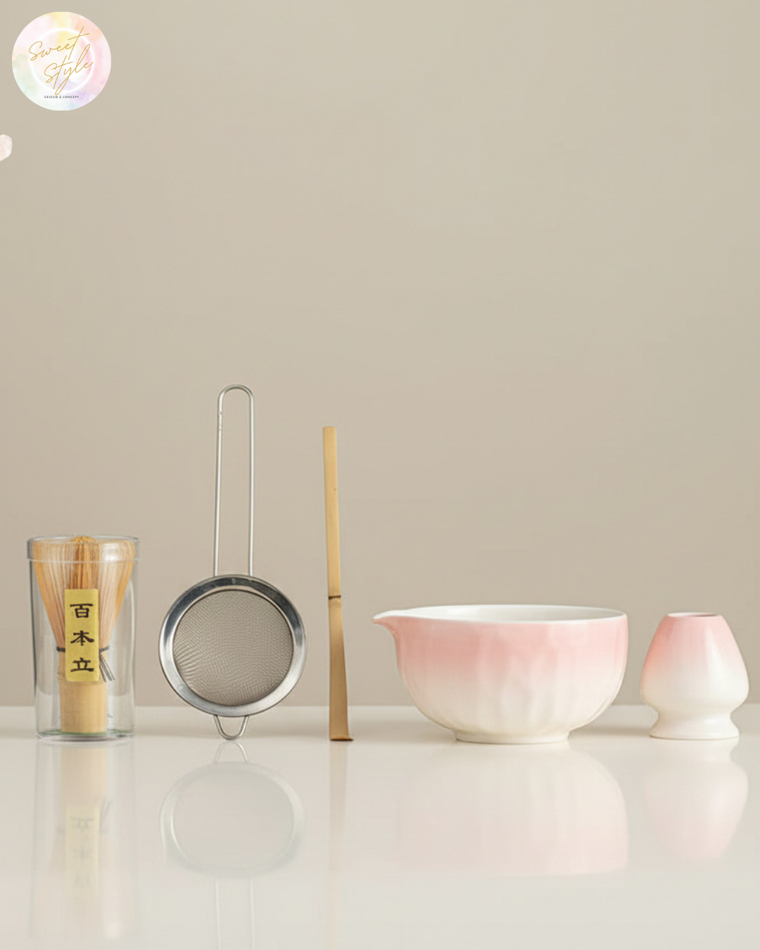 Set Matcha 5 pièces - 3 couleurs disponibles